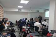 برگزاری دوره آموزشی اصول نوشتن گزینه سوال در بیمارستان کودکان بهرامی 