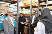 بازدید مدیریتی ایمنی بیمار از واحدهای انبار، امحا و داروخانه بیمارستان کودکان بهرامی 