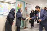 بازدید مدیران دفتر ارتباطات مردمی حوزه ریاست مجلس شورای اسلامی از بیمارستان کودکان بهرامی به مناسبت روز پرستار 