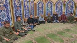 برگزاری مراسم پر فیض زیارت عاشورا در فضایی معنوی و با شکوه در بیمارستان فوق تخصصی کودکان بهرامی 