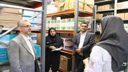 بازدید مدیریتی ایمنی بیمار از واحدهای انبار، امحا و داروخانه بیمارستان کودکان بهرامی 