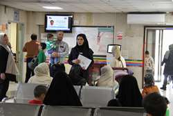 برگزاری کلاس آموزشی درباره فشار خون بالا در هفته ملی سلامت در بیمارستان کودکان بهرامی