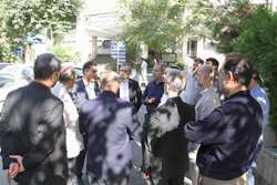 بازدید شهردار منطقه ۷ تهران از بیمارستان کودکان بهرامی و قول مساعدت برای رفع مشکلات