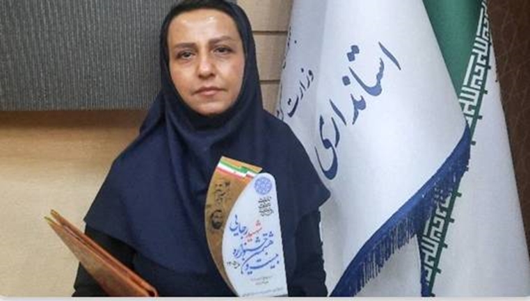تقدیر از سوپروایزر بیمارستان کودکان بهرامی در بیست‌ و هشتمین جشنواره شهید رجایی استان تهران
