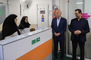 بازدید نوروزی عضو هیئت رئیسه دانشگاه علوم پزشکی تهران از بیمارستان‌ بهرامی