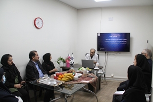 بازدید مسئولان مرکز مطالعات و توسعه آموزش دانشگاه از دفتر توسعه آموزش بیمارستان کودکان بهرامی