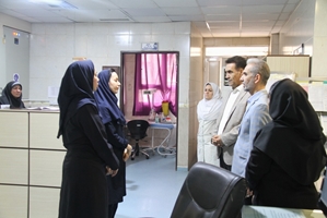 دیدار صمیمانه مدیر بیمارستان کودکان بهرامی با کارکنان به مناسبت روز زن و مادر
