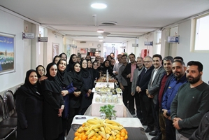 قدردانی از سال‌ها خدمت؛ برگزاری مراسم تکریم و جشن بازنشستگی دو همکار بیمارستان کودکان بهرامی