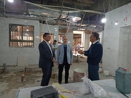 بازدید رئیس دانشگاه علوم پزشکی تهران از لندری بیمارستان؛ نقطه تلاقی امید، همدلی و خدمت به کودکان