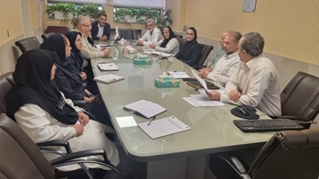 برگزاری کمیته مدیریت اطلاعات سلامت بیمارستان فوق تخصصی کودکان بهرامی 