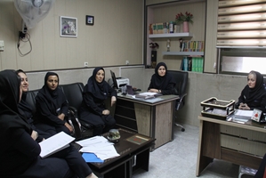  جلسه آمادگی مواجهه با مصدومین در زمان بحران در درمانگاه  بیمارستان کودکان بهرامی