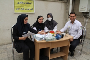 ارتقای آگاهی عمومی با برگزاری پایگاه سلامت در بیمارستان فوق تخصصی کودکان بهرامی