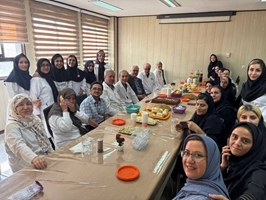 تقدیر از خدمات ارزشمند پرستاران بخش‌های داخلی ۲ و داخلی۳ در بیمارستان کودکان بهرامی